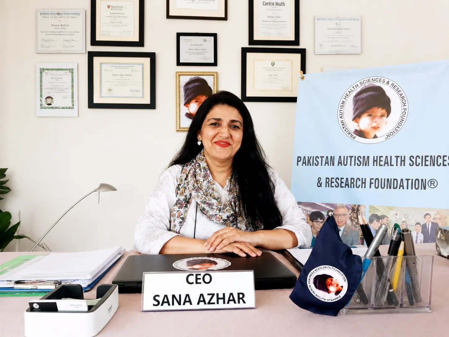 Prof. Dr. Sana Azhar, CEO and Founder of PAHSRF
